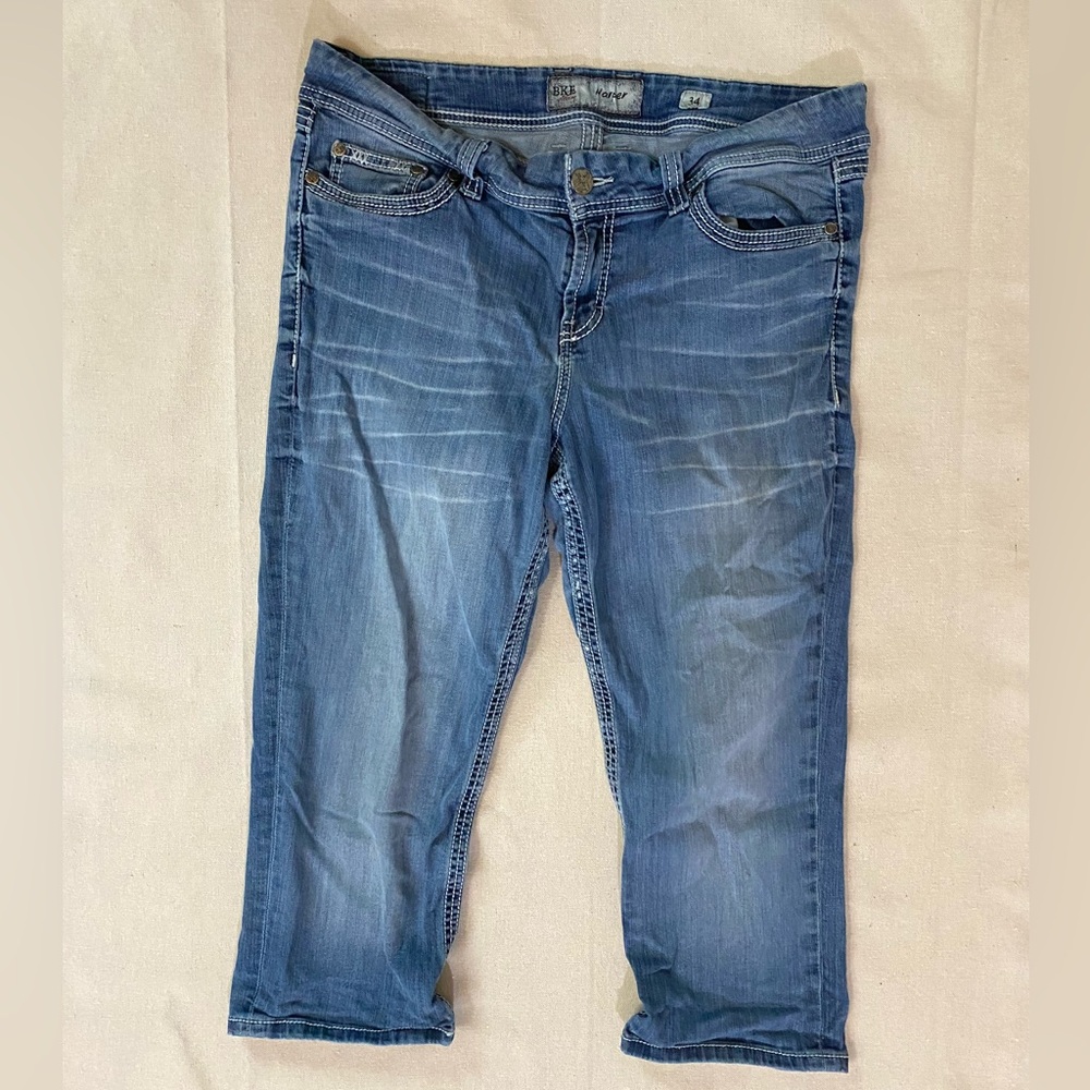 BKE Harper Denim Capri